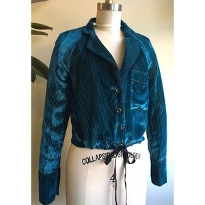 Free People // Aspen Nights Velvet Top